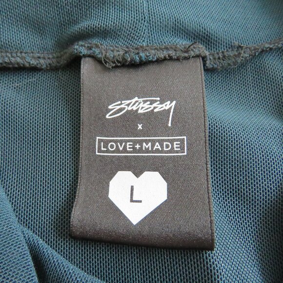 STUSSY X LOVEMADE Heartbeat City Night Flight Mesh Dress Alt Street - Size L - Picture 13 of 16